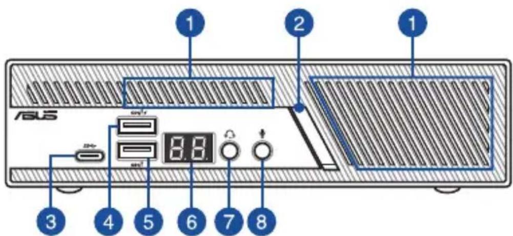 ASUS PB61V - Front view - 1