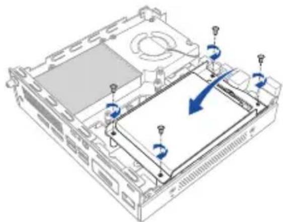 ASUS PB61V - Installing 2.5" HDD or SSD - 4