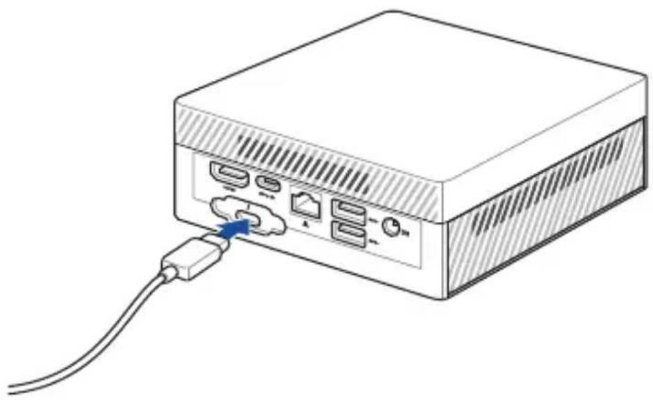 ASUS PN61S - Pour connecter un périphérique d'affichage externe à votre mini PC : - 3