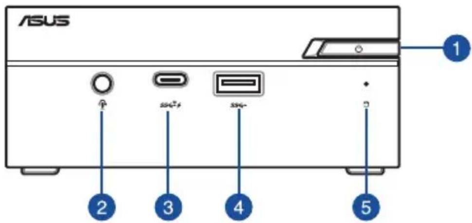 ASUS PN61S - Front view - 1