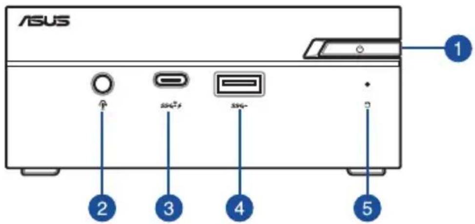 ASUS PN61S - Vue avant - 1