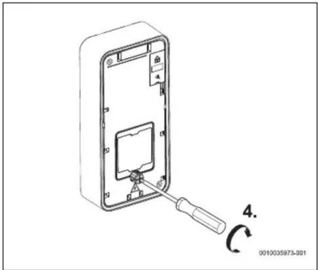 BOSCH Tronic Comfort Plus TR5001R - Kabel des Bedienfelds anschließen - 4