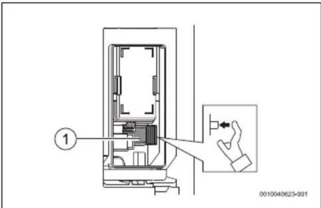 BOSCH Tronic Comfort Plus TR5001R - Réinitialiser les compteurs internes (uniquement en cas de connexion avec l'application) - 3