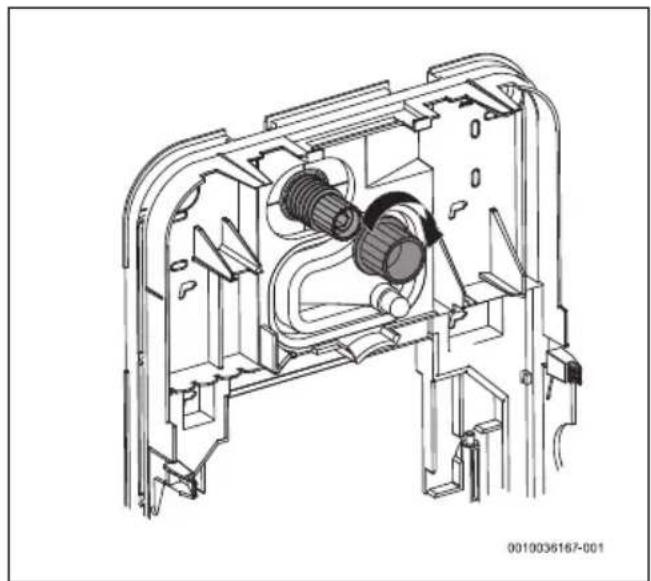 BOSCH Tronic Comfort Plus TR5001R - Montage de l'appareil au mur - 6