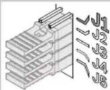 BOSCH Tronic Comfort Plus TR5001R - Vorrangrelais Brücke: J1 - 2
