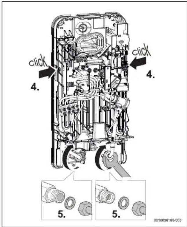 BOSCH Tronic Comfort Plus TR5001R - Montaż bloku hydraulicznego - 2