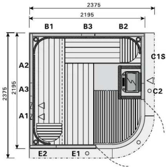 HARVIA Variant S2015L - YCTAHOBKA OCBELEHNCAVHbI - 25