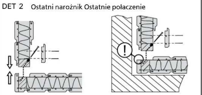 HARVIA Variant S2015L - Montaz listew wykończeniowych, zewnetrznych - 5