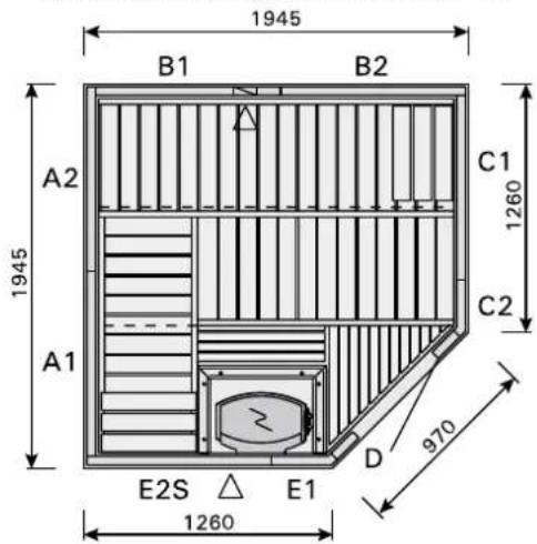 HARVIA Variant S1515 - YCTAHOBKA OCBELSEHENCAYHbI - 17