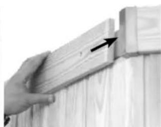 HARVIA Variant S2020R - Montaz listew wykończeniowych, zewnetrznych - 16