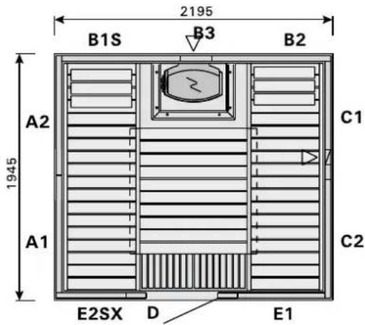 HARVIA Variant S2020R - INSTALACJA LAMPY W SAUNIE - 11