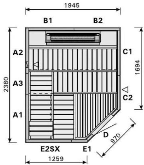 HARVIA Variant S2020R - INSTALACJA LAMPY W SAUNIE - 26