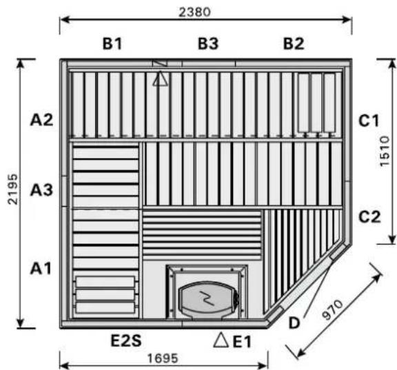 HARVIA Variant S2020R - YCTAHOBKA OCBELSEHENCAUYhbl - 30