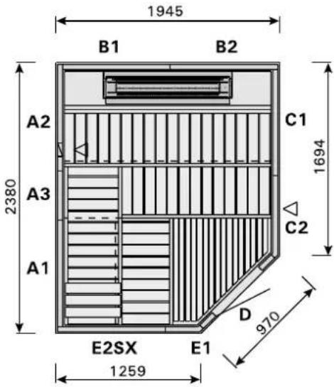 HARVIA Variant S1515R - YCTAHOBKA OCBELEHNCAVHbI - 36