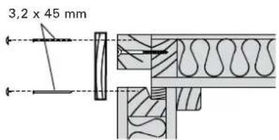 HARVIA Variant S1515R - Montaz listew wykończeniowych, zewnetrznych - 10