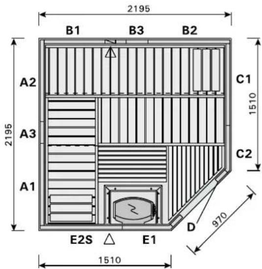 HARVIA Variant S1515R - YCTAHOBKA OCBELEHNCAVHbI - 24