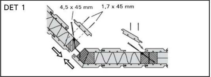 HARVIA Variant S1515R - Montaz listew wykończeniowych, zewnetrznych - 4