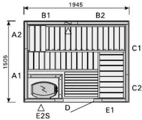 HARVIA Variant S1515R - INSTALACJA LAMPY W SAUNIE - 3