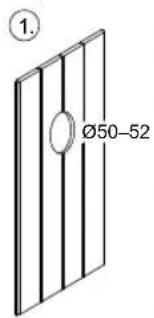 HARVIA SAB00100 - Montáž tlačítka - 1