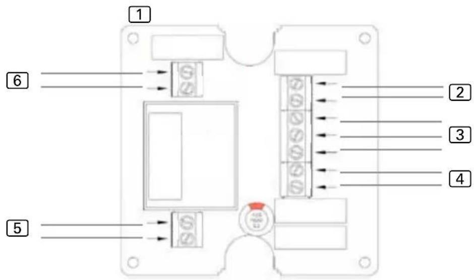 HARVIA SAB00100 - Connection diagram - 1