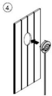 HARVIA SAB00100 - Монтаж кнопки - 2
