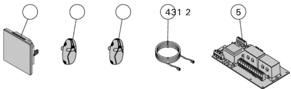 HARVIA C170400VKK - SPARE PARTS 4. ERSATZTEILE - 1