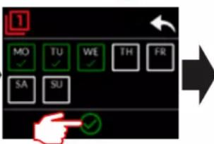 HARVIA C170400VKK - Pierwszy program tygodniowy - 14