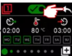 HARVIA C170400VKK - Pierwszy program tygodniowy - 17