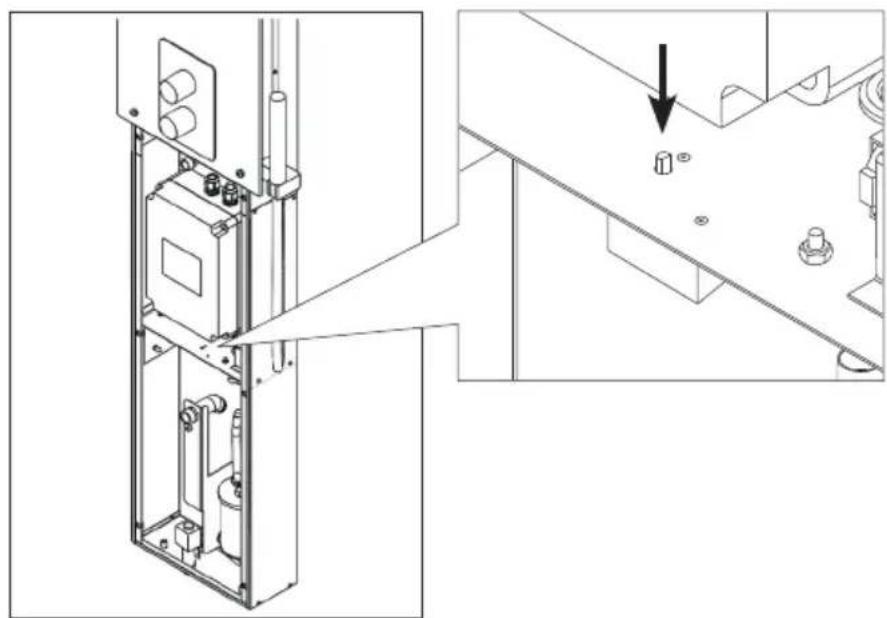 HARVIA Nova SWA30U1XA - como volver a programar el protector de sobrecalentimiento - 3