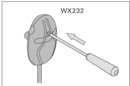 HARVIA Xafir CS170400 - Zurückstellen der Überhitzungsschutzes - 1