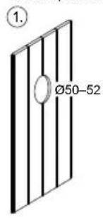 HARVIA SAB00102 - Montáž tlačítka - 1