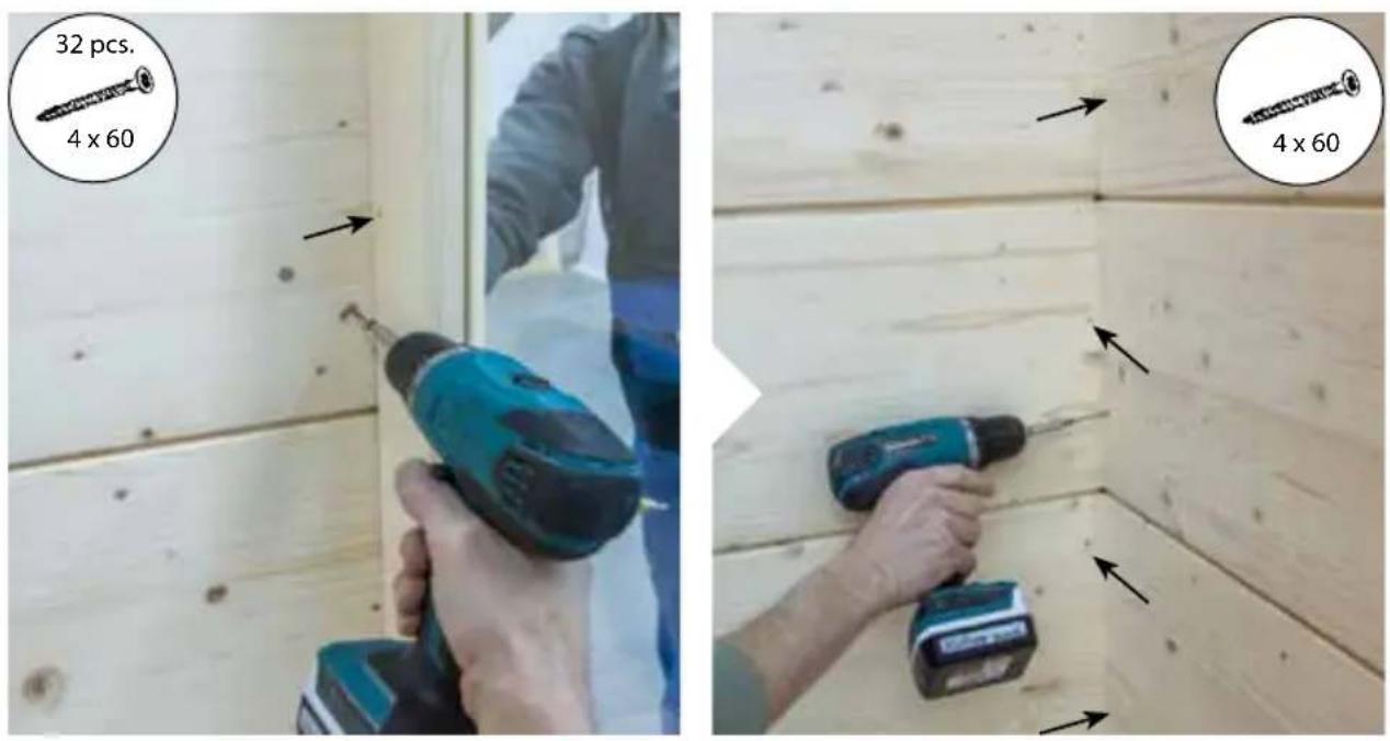 HARVIA Olympus 4020830 - MoHTax 3aunTHbIX HaKnaDOK nJa Ka6eJr - 30