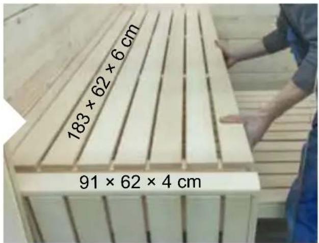 HARVIA Olympus 4020830 - MoHTax 3aunTHbIX HaKnaDOK nJa Ka6eJr - 24