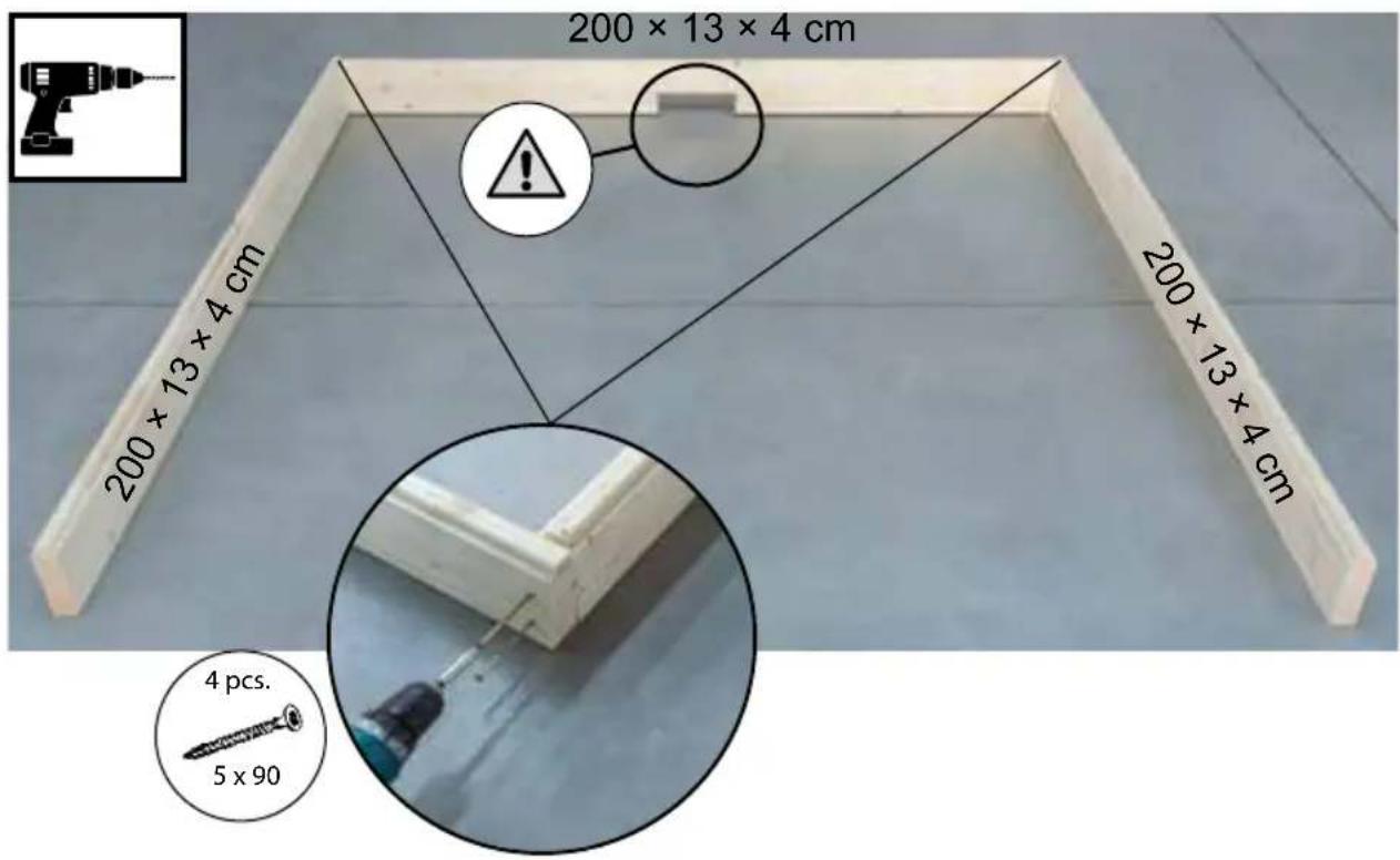 HARVIA Olympus 4020830 - MoHTax 3aunTHbIX HaKnaDOK nJa Ka6eJr - 1