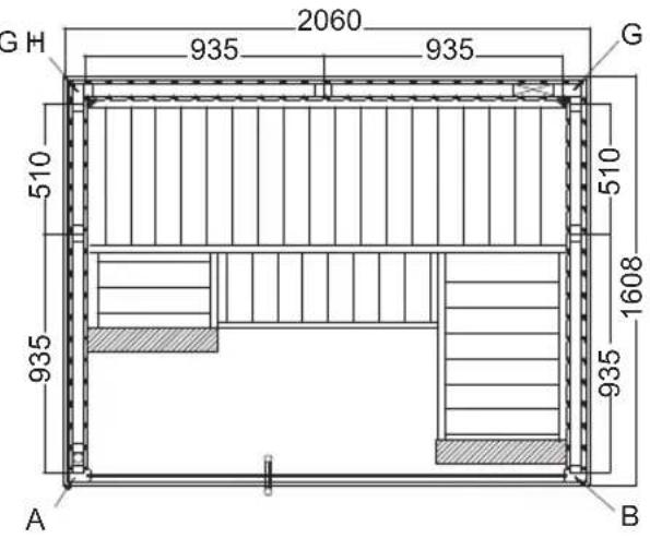HARVIA Variant View S1620SV - Variant View Medium S1620SV - 2