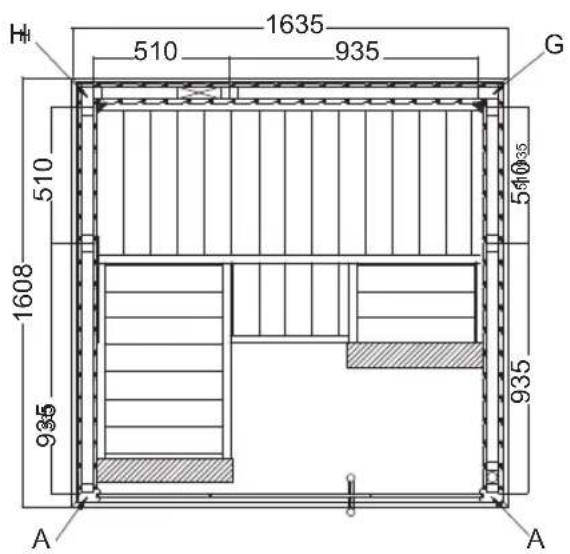HARVIA Variant View S1620SV - Vue d'ensemble - Small S1616SV - 1