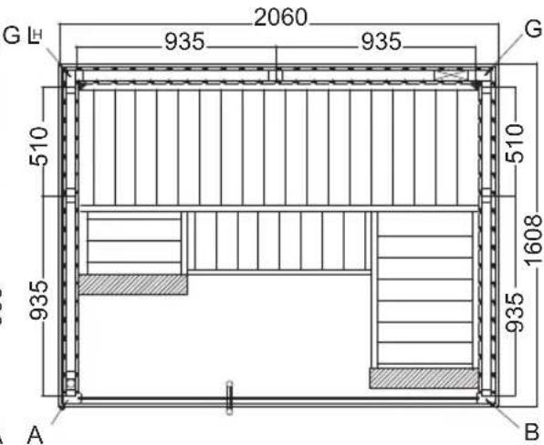 HARVIA Variant View S1620SV - Variant View Medium S1620SV - 2