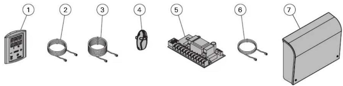 HARVIA Griffin CG36230 - SPARE PARTS 4. ERSATZTEILE - 1