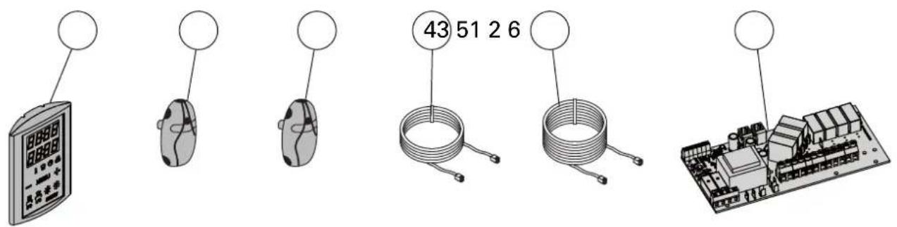 HARVIA Griffin CG170400C - PEZZI DIRICAMBIO - 1