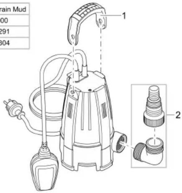 Pontec PondoDrain Mud 8000 - TapaHTnHbIe ycNoBna - 1