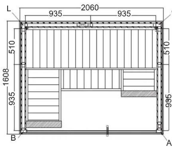 HARVIA Variant View S1212SV - Variant View Medium S1620SV - 1