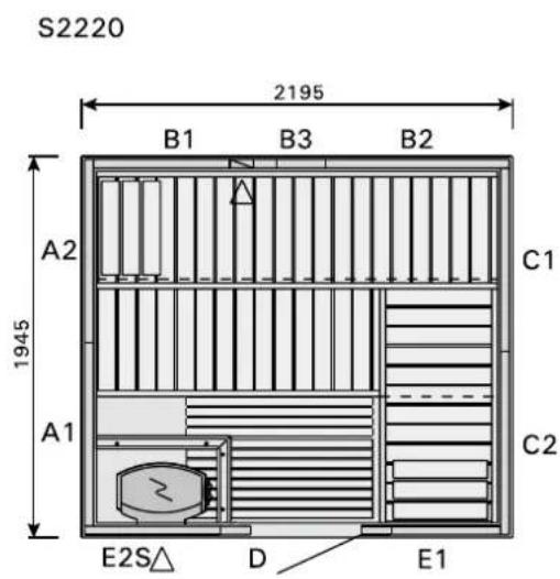 HARVIA Variant S2520L - 23