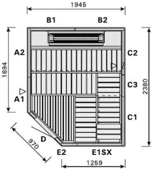 HARVIA Variant S2520L - INSTRUCTIONS POUR L'INSTALLATION - 43