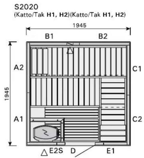 HARVIA Variant S2520L - 21