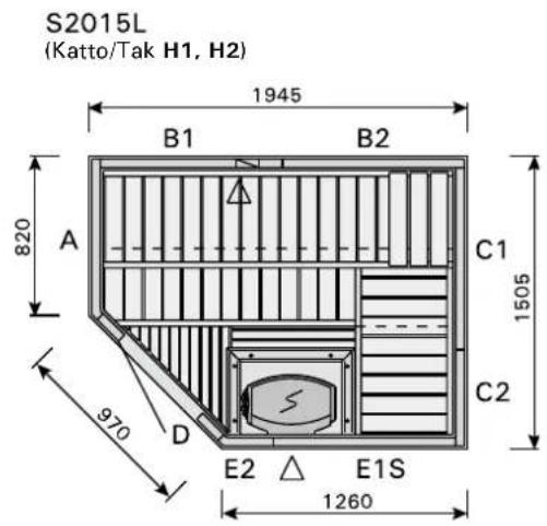 HARVIA Variant S2520L - 19