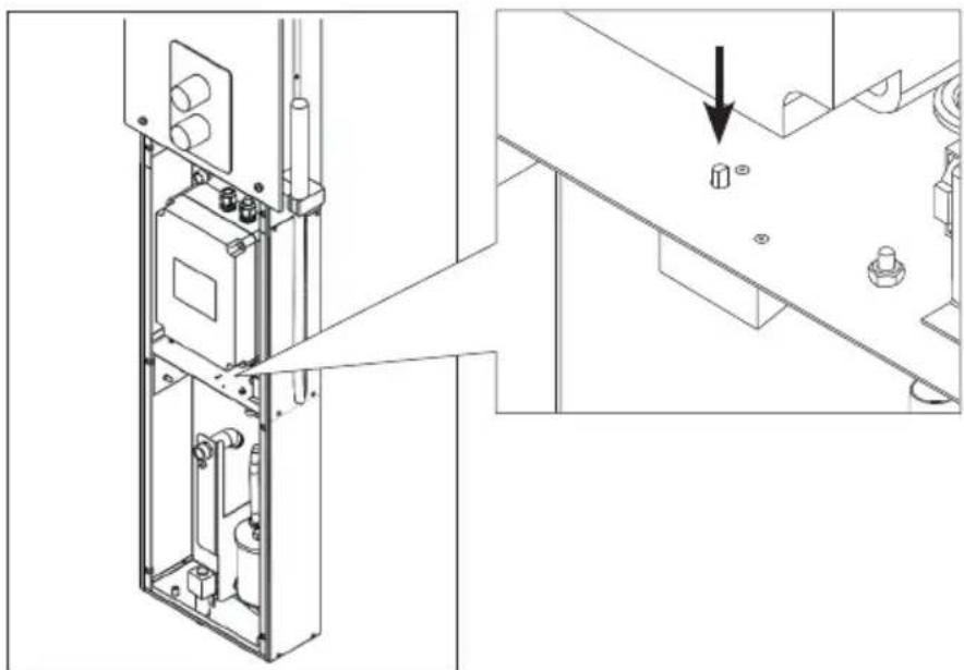 HARVIA Nova SWA20U1XA - Réinitialisation du fusible de surchauffe - 3