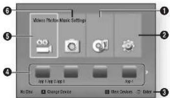 SAMSUNG BDF5500K - Menu Navigation - 2