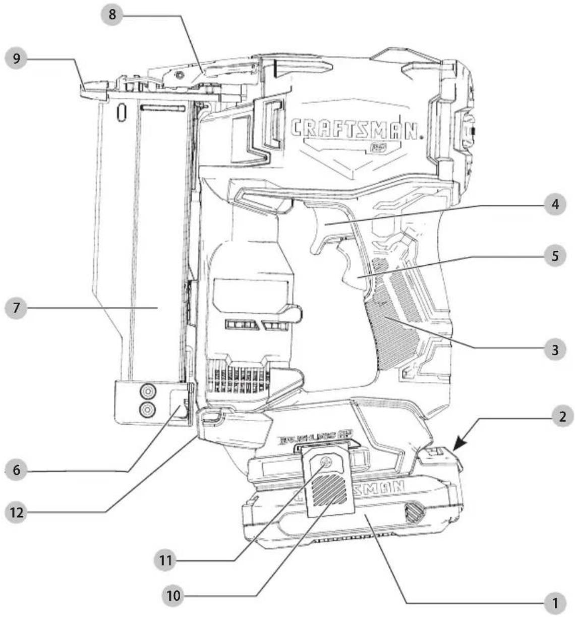 CRAFTSMAN. SMAN 1 2 3 4 5 6 7 8 9 10 11 12