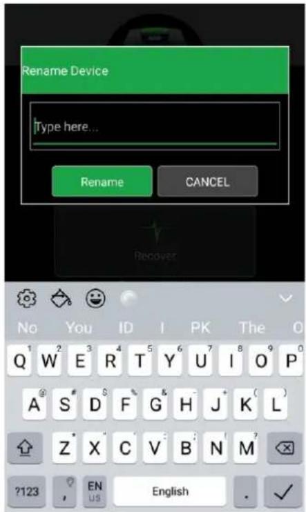 THERABODY RecoveryAir PRO - Nommer votre console - 1