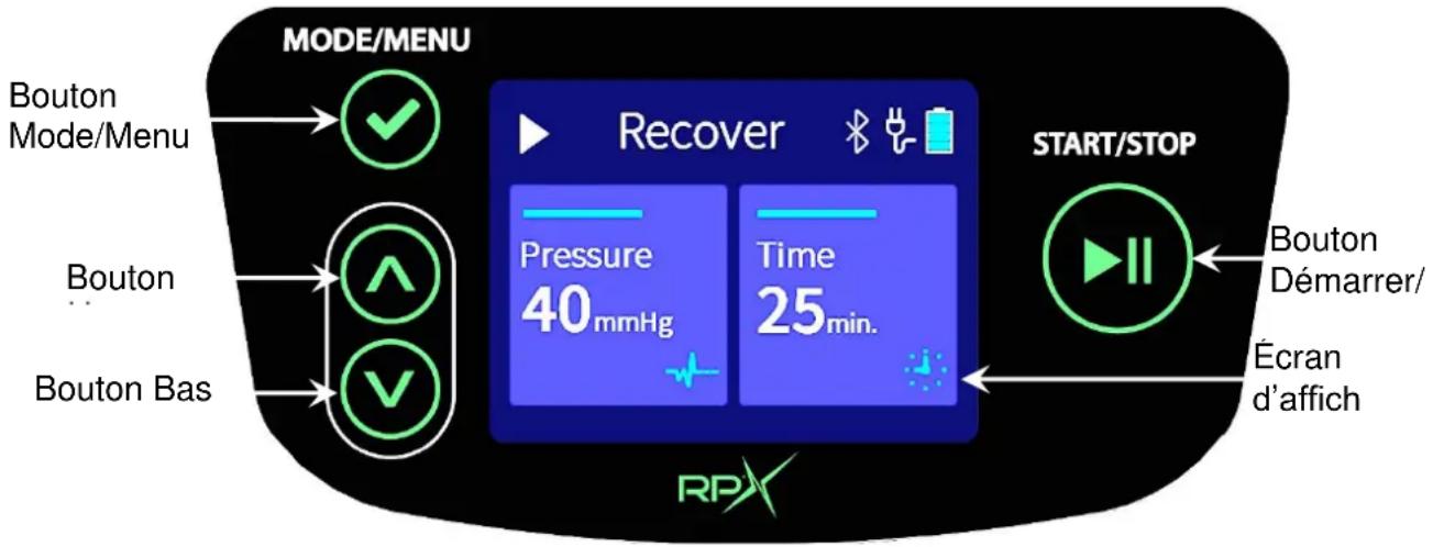 THERABODY RecoveryAir PRO - Comment faire fonctionner le système RPX ® 2020 - 1